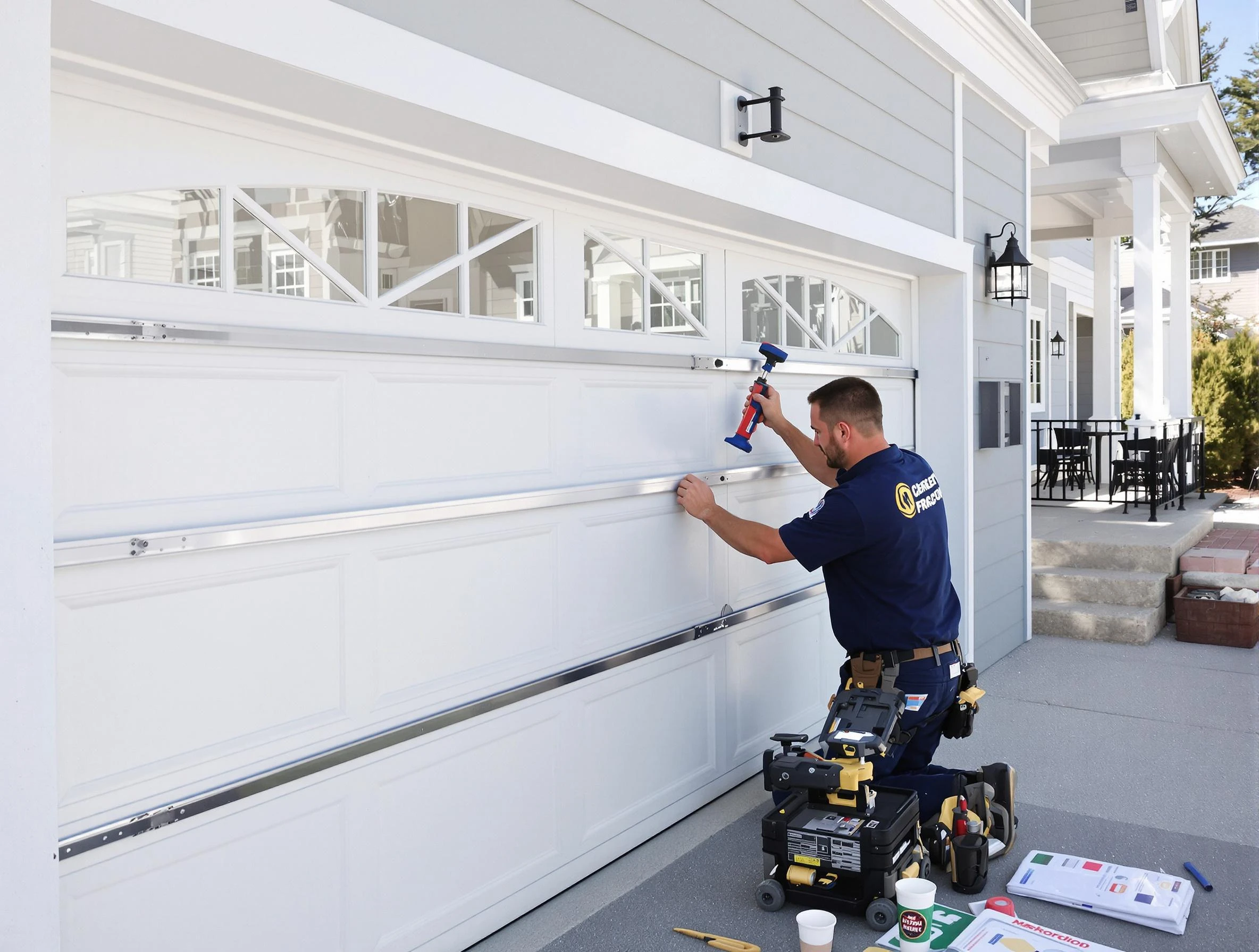 Professional garage door installation by Vero Beach Garage Door Repair in Vero Beach