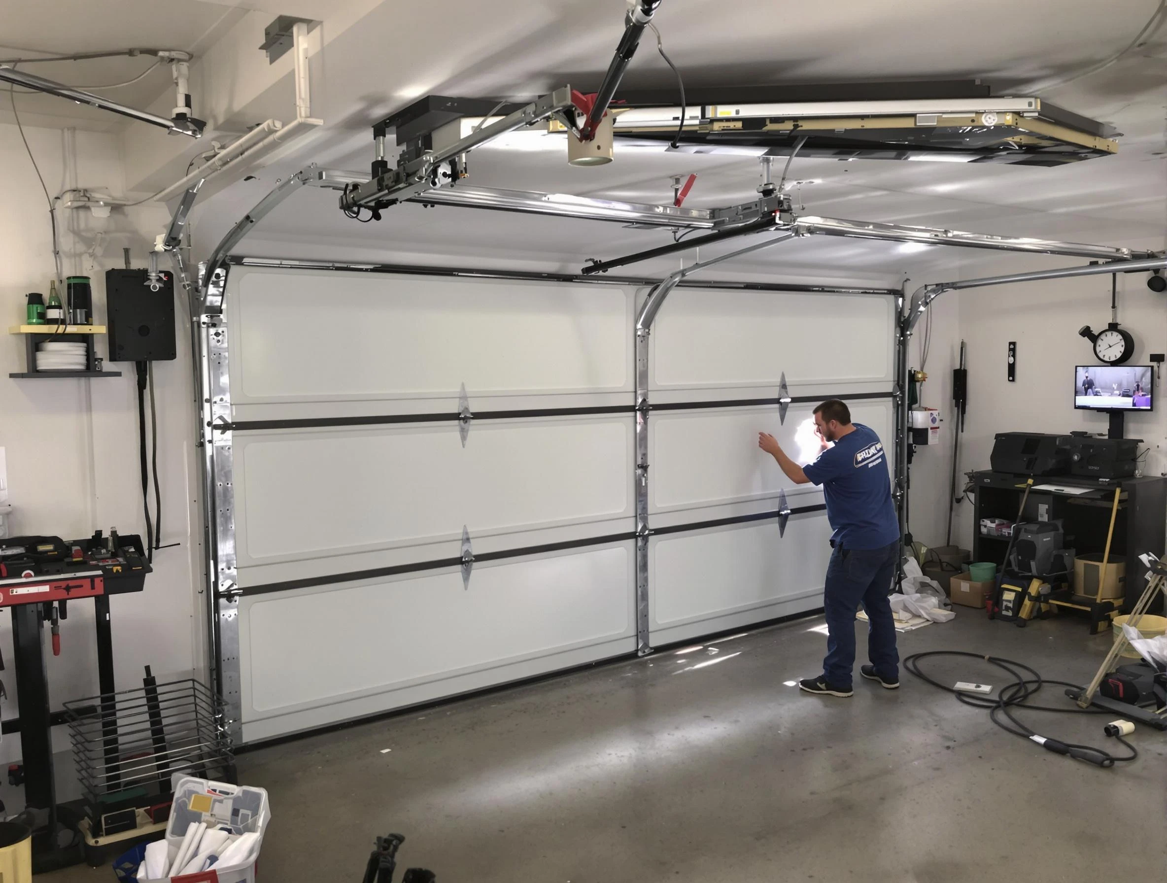 Professional garage door repair service by Vero Beach Garage Door Repair in Vero Beach