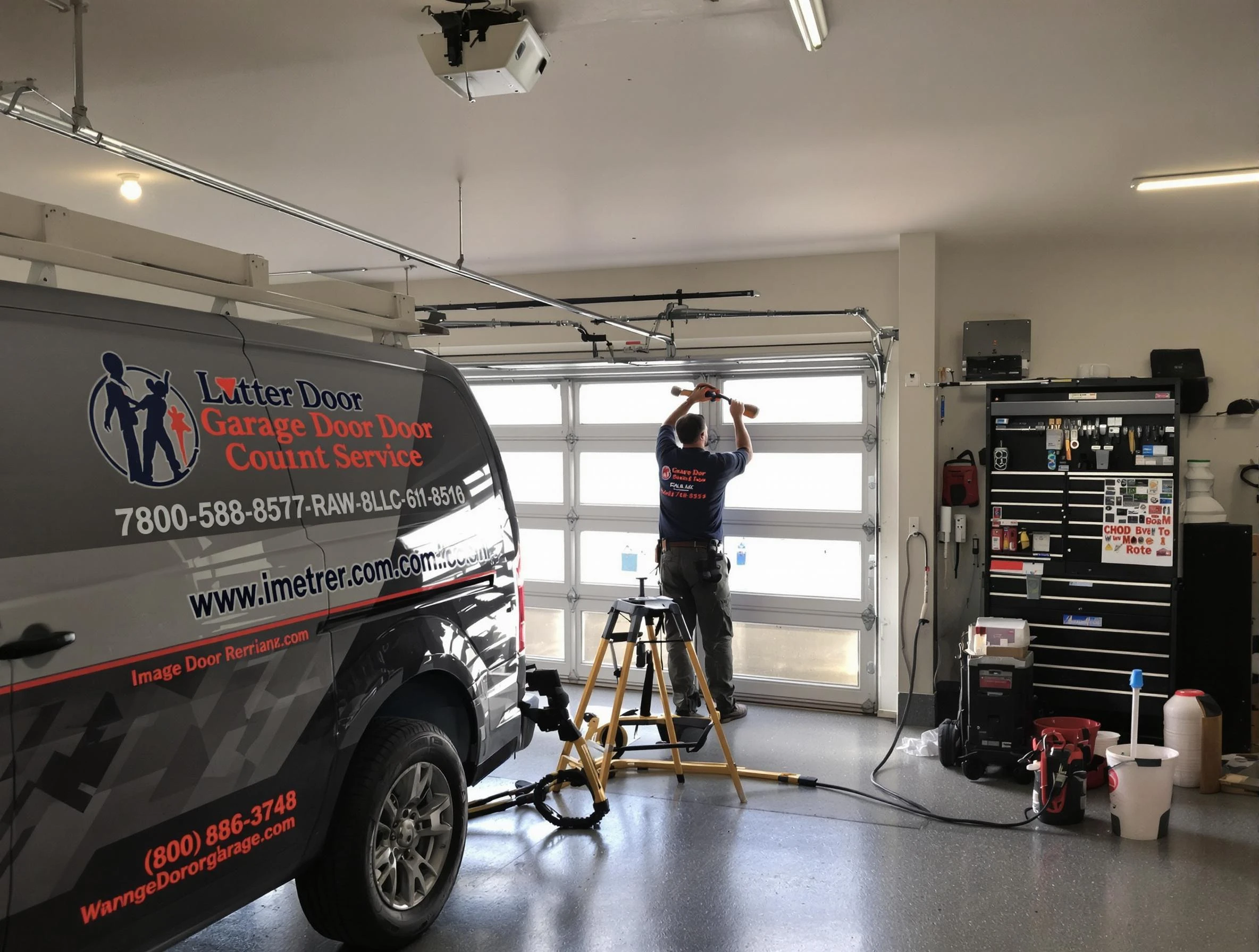 Vero Beach Garage Door Repair rapid response team performing same-day repair in Vero Beach